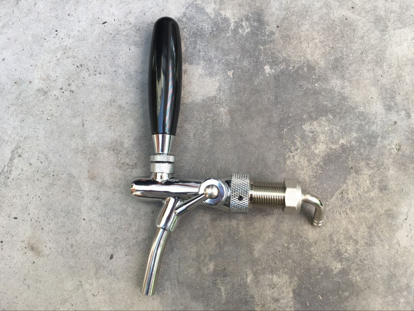 Beer tap beer faucet used in kegerator keg cooler, bar hotel beer tower