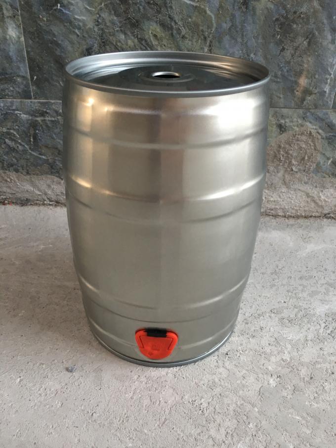 Printed 5L Small Beer Kegs with Tap and Closure Lid for Beer