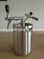 5L mini beer keg , with mini coupler and tap, for serving beer in bar table. home brew