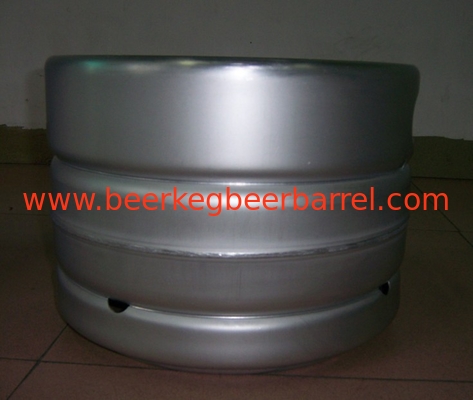 DIN keg 20L volume, with beer extractor tube, logo on handle, for brewery beer storage