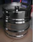 beer keg with polished , for brewery and beverages, with micro matic spear