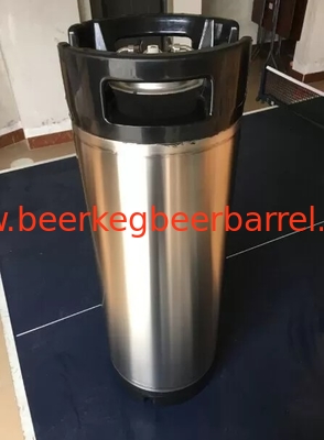 Home Brew 5 Gallon Stainless Steel Keg Customized Logo With Rubber Handle