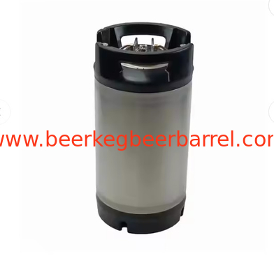 304 Stainless Steel Homebrew Bar Beer Keg Soda Keg Ball Lock 5Gal 19.5L Cornelius Corny Keg for Nitro Coffee