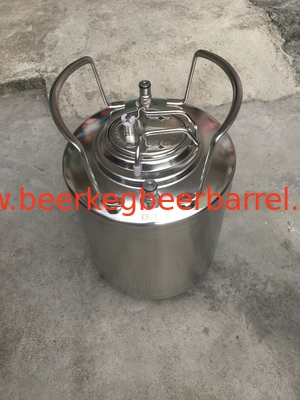 New 2.5gallon ball lock keg with metal handle