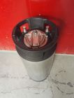 Used conditions 5gallon  ball lock keg with rubber handle