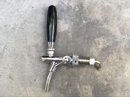 Copper Beer Keg Accessories Flow Control Beer Tap / Faucet In Bar , Hotel