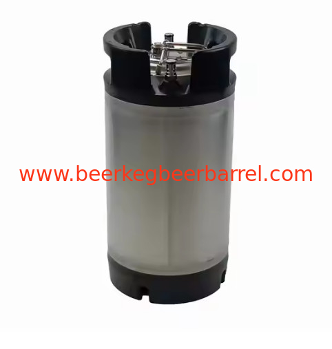 304 Stainless Steel Homebrew Bar Beer Keg Soda Keg Ball Lock 5Gal 19.5L Cornelius Corny Keg for Nitro Coffee
