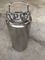 Stainless steel ball lock keg with metal handle, 6L/9L,/10L/12L,/18.5L for home brew