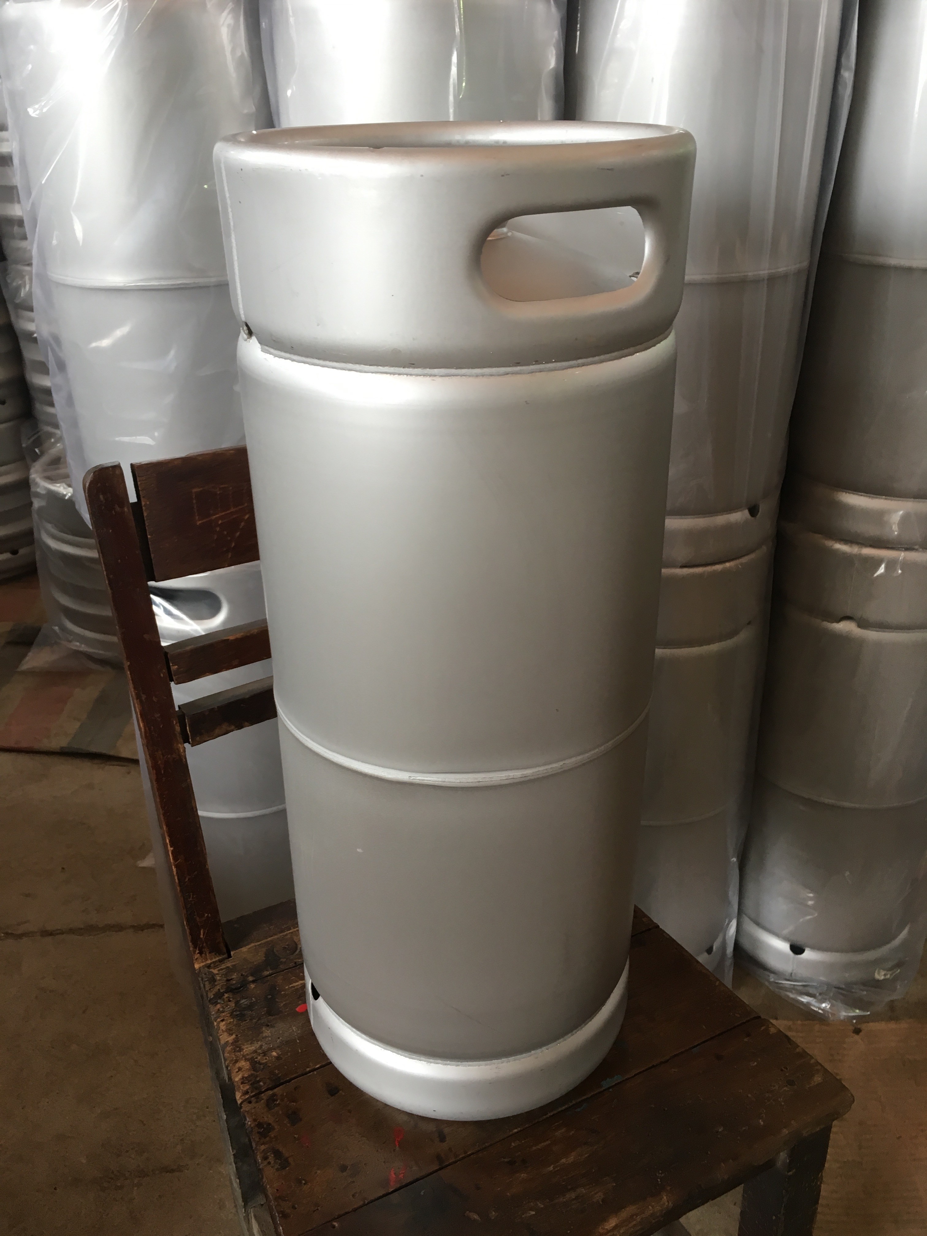 20L Stainless steel beer barrel keg slim type, stackable , food grade