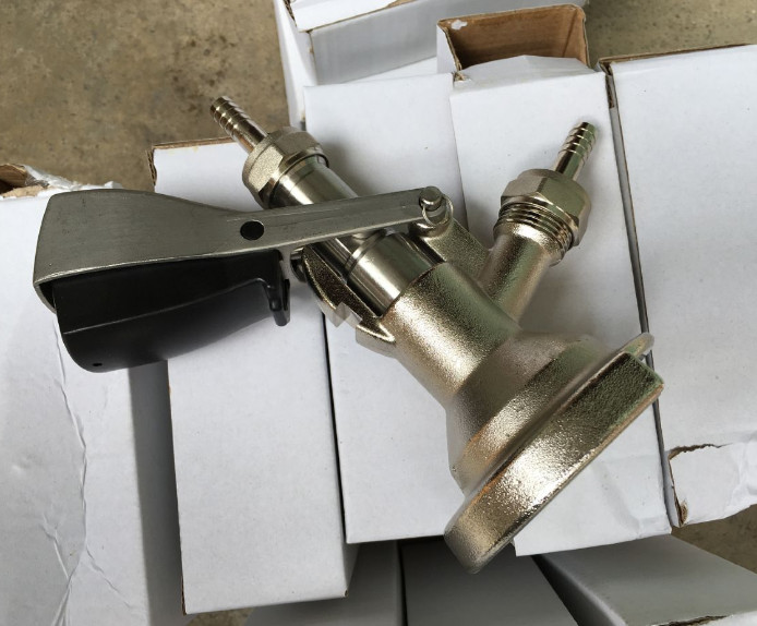 Beer Keg Accessories A Type Keg Beer Coupler With stainless steel probe for dispensing beer